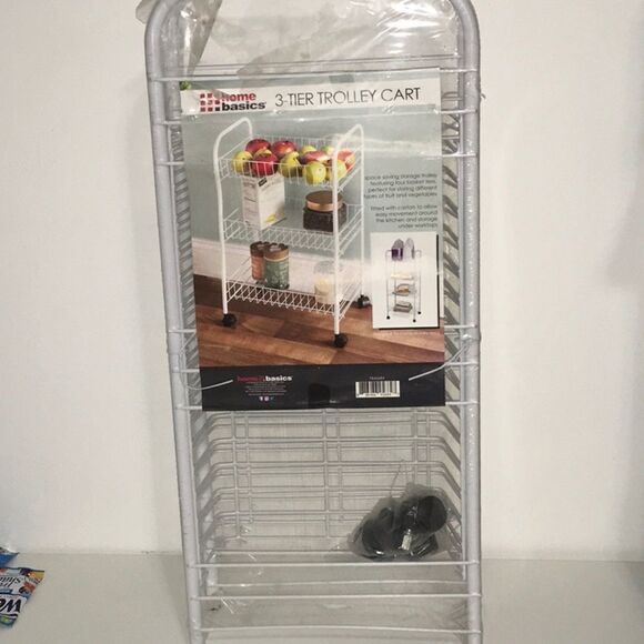 🔥Home basic 3 tier trolley cart New - Picture 4 of 7